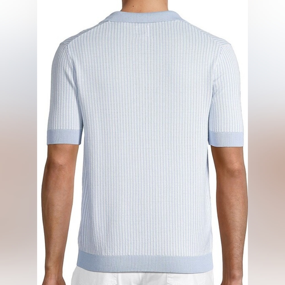 Max 'n Chester Striped Knit Polo - Picture 6 of 6